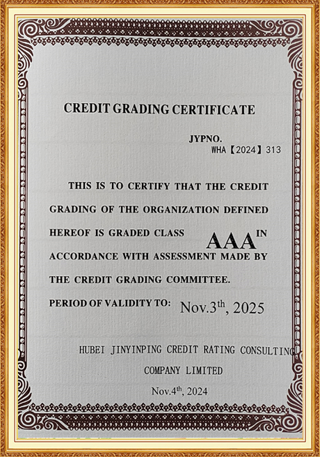 Certificate Of Honor